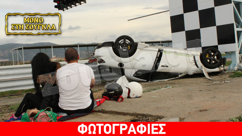 Το… διέλυσε, τραυματίστηκε και δεν υπήρχε ασθενοφόρο (στην πίστα των Μεγάρων)